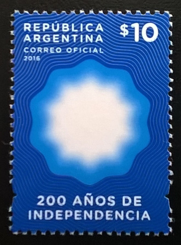 Argentina, Sello Gj 4123 Independencia 2016 Mint L14126