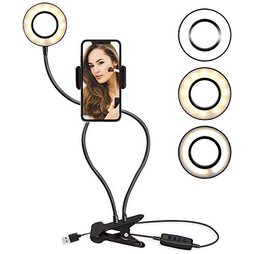 Talkworks Selfie Ring Light Con Soporte Para Teléfono Celula