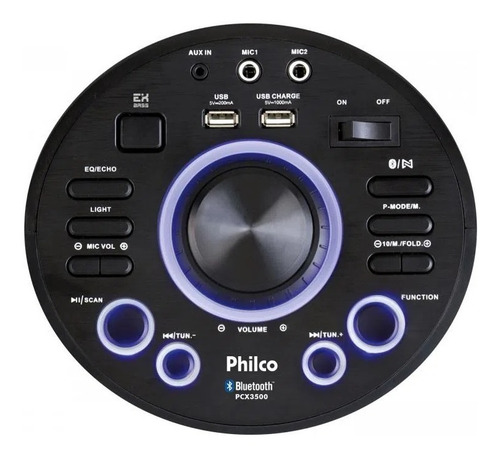 Caixa De Som Philco Pcx3500