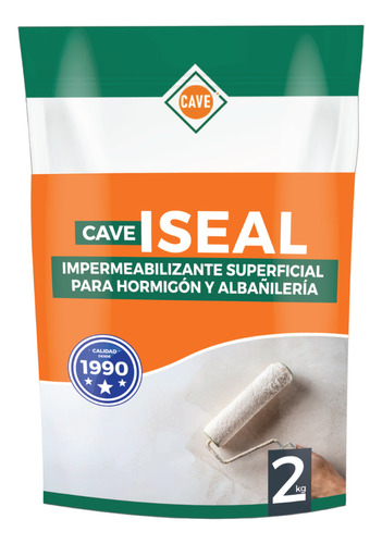 Cave I Seal Blanco - Impermeabilizante, Doypack 2 Kg