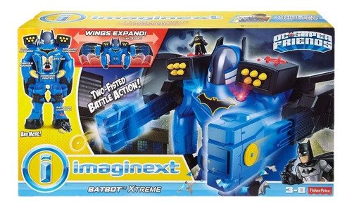 Robot Gigante Batman Battle Bot Fisher Price Imaginex | Cuotas sin interés