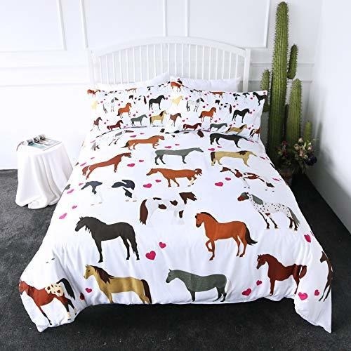 Fundas Para Edredones - Arightex Horse Bedding Kids Girls Pr