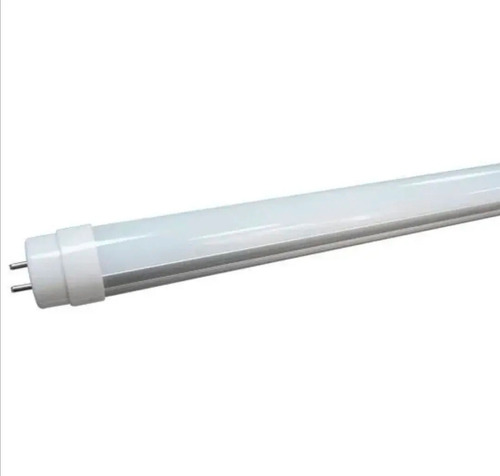 15 Pz Tubo Led T8 18w 120cm De Largo Cuerpo De Aluminio Ml Color Mica Opalina, Luz Fria 6500k, Conexión 2 Lados