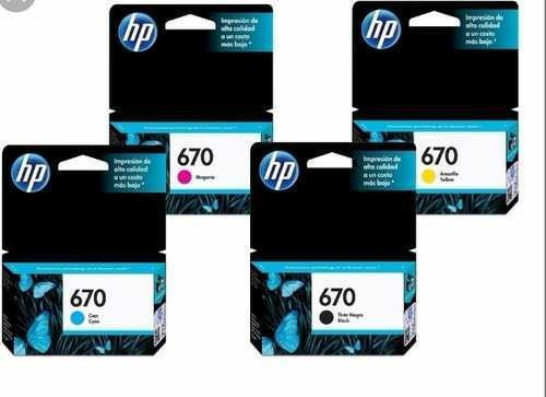 Cartuchos Hp 670 Original