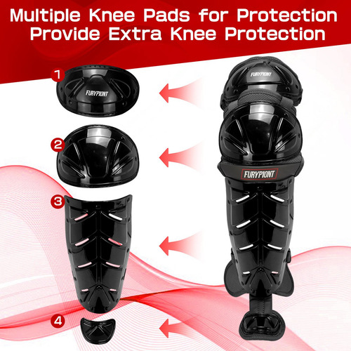 Protectores De Pierna Para Receptores De Béisbol, Protector