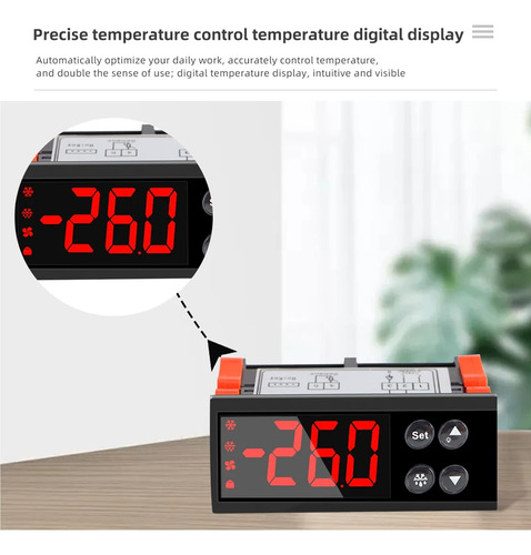 Termostato Digital, Higrostato, Controlador De Temperatura Y