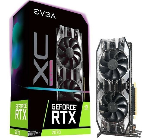 Tarjeta Video Evga Geforce Rtx 2070 Xc Ultra 8gb Ddr6 Tranza