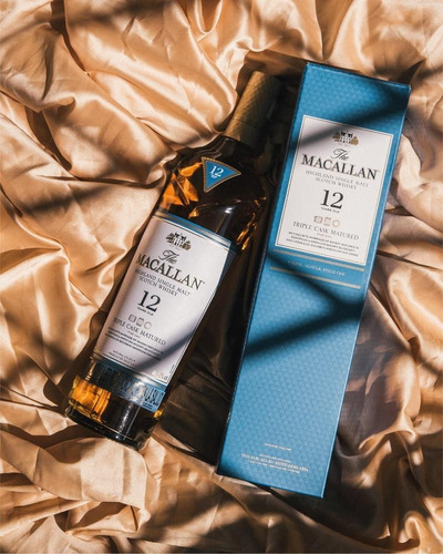 Imagen 4 de 7 de Whisky The Macallan 12 Años Triple Cask 700ml Estuche
