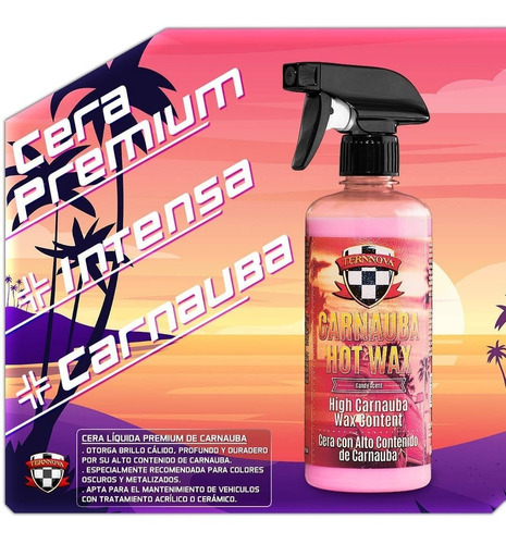 Imagen 3 de 10 de Ternnova | Carnauba Hot Wax | Cera Liquida | 500ml
