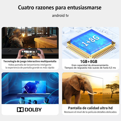 Hikers Android Smart Tv Led 43 Pulgadas Led Fhd Hk43mx01