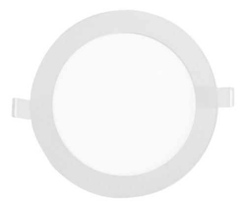 Imagen 2 de 6 de Panel Embutir Circular Led Macroled 12w 220v Cálido Frío