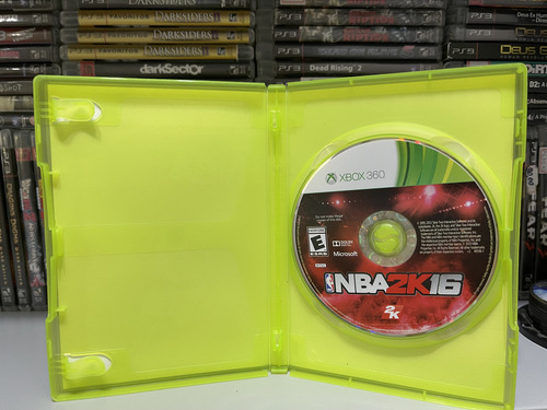 Jogo Xbox 360 Nba 2k16 Físico Original