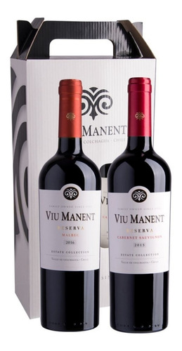 2 Vinos Viu Manent Cabernet Sauvignon + Malbec