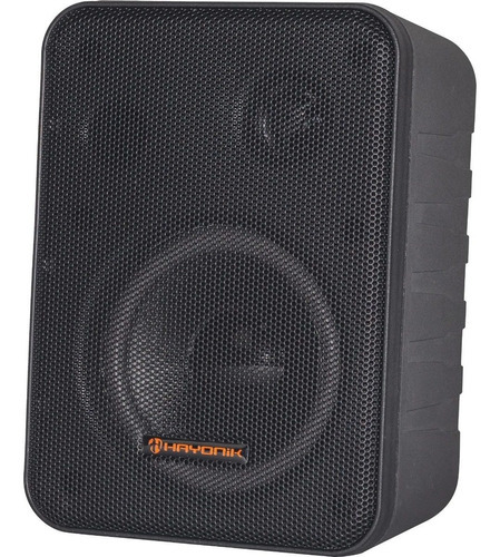 Caixa Acústica Ambiente Parade Hayonik Msb60nc 60w Rms Par Cor Preto