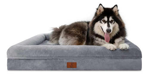 Yiruka Xl Dog Bed, Orthopedic Washable Dog Bed With Remov...