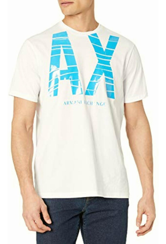 A|x Armani Exchange Camiseta De Manga Larga Para Hombre Con