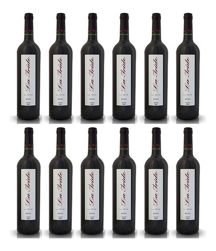 La Iride Etiqueta Roja Malbec X 12 Unidades