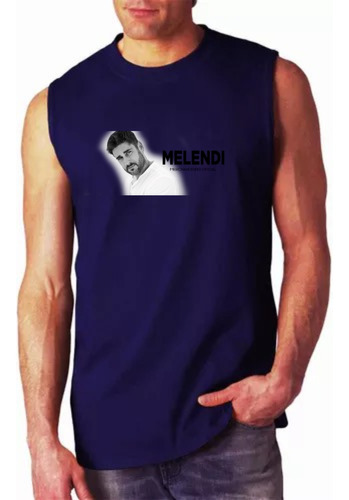 Musculosa Personalizada En Vinilo Melendi