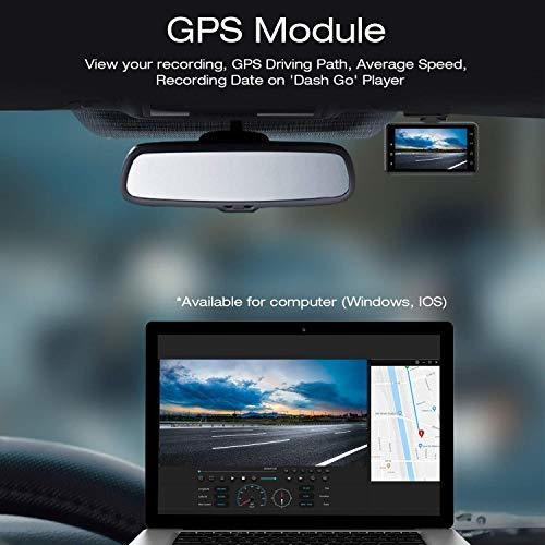 4k Dash Cam With Wifi Gps Campark Uhd 2160p Dashboard