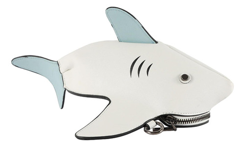 Scary Shark Bags Pu Cuero Lindo Bolsos For Mujeres Playa *