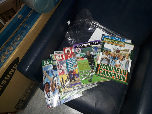 Lote 5 Revistas Banfield Campeon