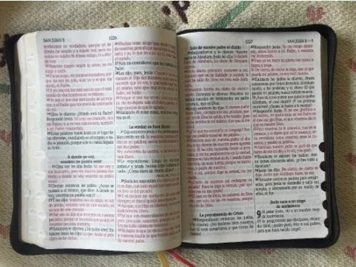 Biblia Rvr1960 Letra Gigante Imitación Piel Negro, De Rvr1960. Editorial Sbm En Español