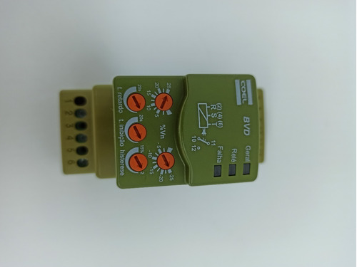 Imagem 4 de 7 de Monitor De Tensão Trifásico Bvd Coel Bvdd-p 220vca