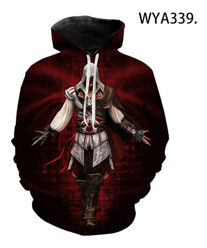 Moda Assassin's Creed Sudaderas Impresas En 3d Sudaderas