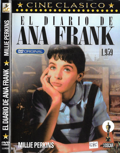 El Diario De Ana Frank Dvd Original Millie Perkins