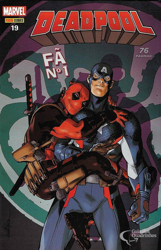 Deadpool 2016: Fã Número 1, De Marvel Comics. Série Deadpool, Vol. 19. Editora Panini Comics, Capa Mole, Edição Deadpool 2016 Em Português, 2018