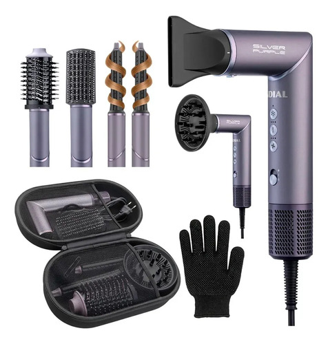 Secador Multifuncional 5 em 1 Mondial SM-01-BLDC-SP Roxo
