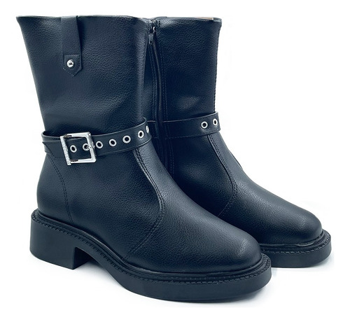 Botas Vizzano Mujer Botinetas Comfort Invierno Moda Voce