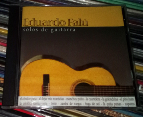 Eduardo Falú Solos De Guitarra Cd Argentino / Kktus 