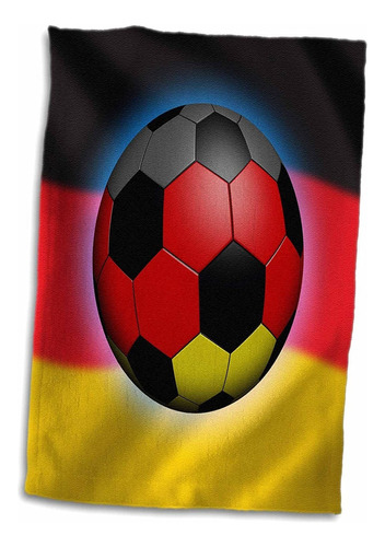 3d Rose Alemania Balón De Fútbol Concepto Bandera Ale...