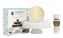 Comprar Base 3 Pisos Reposteria Decorar Mesa Dulces Cupcakes Pastele