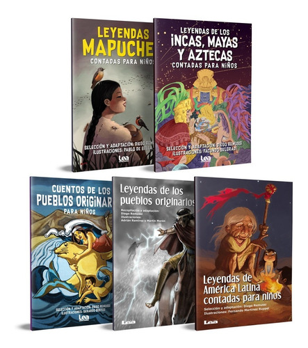 Imagen 1 de 10 de Pack Leyendas De América Latina - Pueblos Originarios