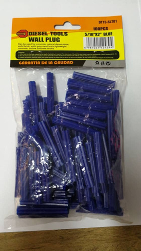 Ramplug Plástico Varios Colores Pack 100 Piezas