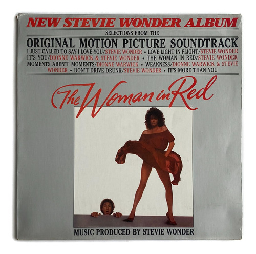 Lp Vinilo Stevie Wonder - The Woman In Red / Gatefold 1985