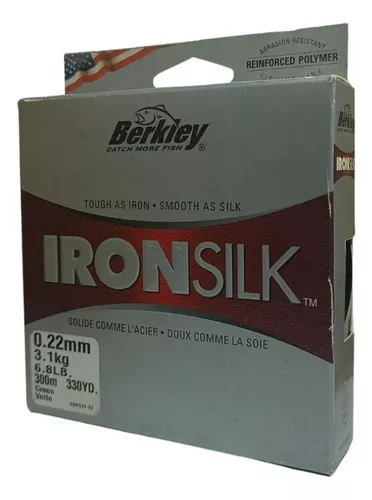 Linha Monofilamento Berkley Ironsilk 0.22mm 0.38mm 0.40mm