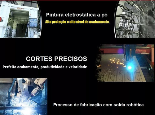 Kit Chapam Protetor Suportes Cavalete Baú E21 Fazer 250 Fz25