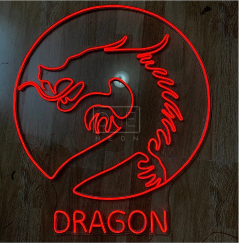 Letrero Led Neon Dragon Ball Anime Alto 65cm Luminoso