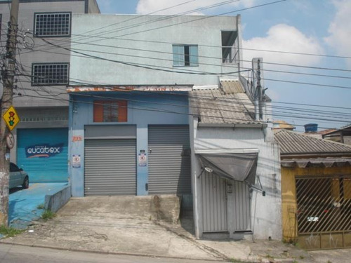 Imagem 1 de 23 de Galpão A Venda No Bairro Damasco - Diadema - Sp - 37430