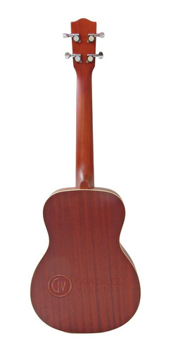 Imagen 5 de 9 de Ukelele Baritono Stagg Ub70-s + Funda + Metodo