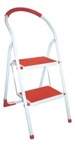 Comprar Escalera De Acero 2 Peldaños Rojo 150 Kg 706799 Peldaños
