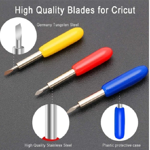 Imagem 6 de 7 de Kit 10 Lâminas Plotter Roland Cricut Explorer E Air 2mm