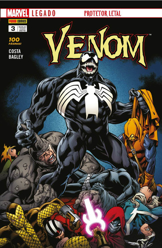 Venom: Protetor Letal - Vol.3, de Costa, Mike. Editora Panini Brasil LTDA, capa mole em português, 2019
