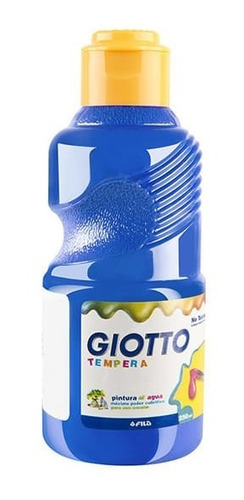 Tempera Frasco Giotto 250ml Lavable Diferentes Colores