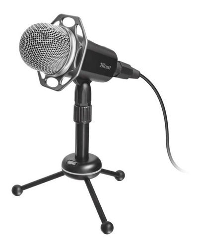 Microfono Trust Radi Con Tripode 3,5mm Usb Estudio
