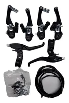 Comprar Juego De Frenos Bici V-brake Kit Plastico + Manijas Del+tras