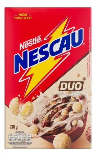 comprar Nestlé Nescau Duo cereais em caixa 210 g